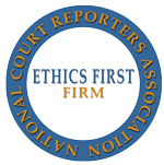 Lake Cook Reporting is an NCRA Ethics First agency.